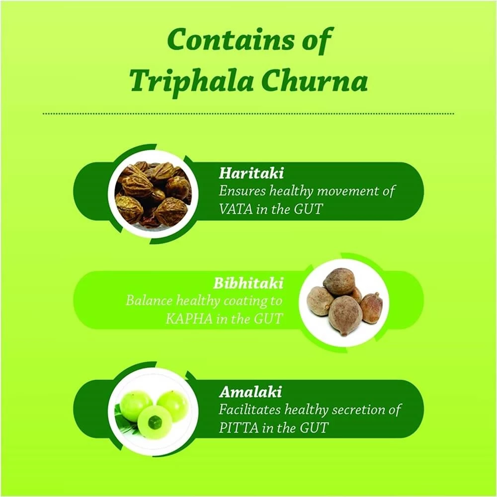 Baidyanath Jhansi Triphala Churna, 100 g-3.webp